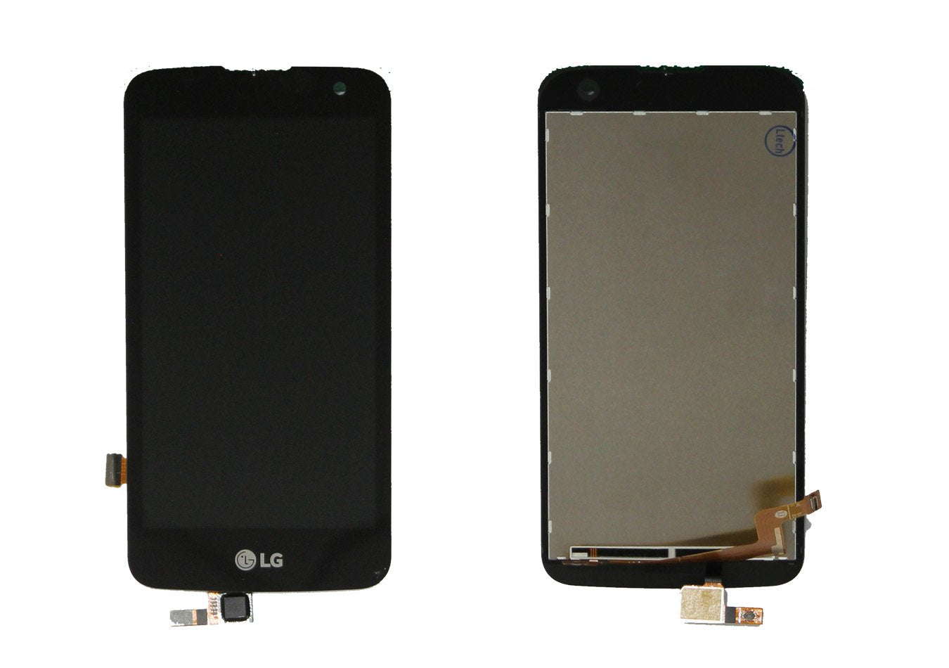 LG K4 2016 (K121) Screen Assembly (With The Frame) (Refurbished) (Black)