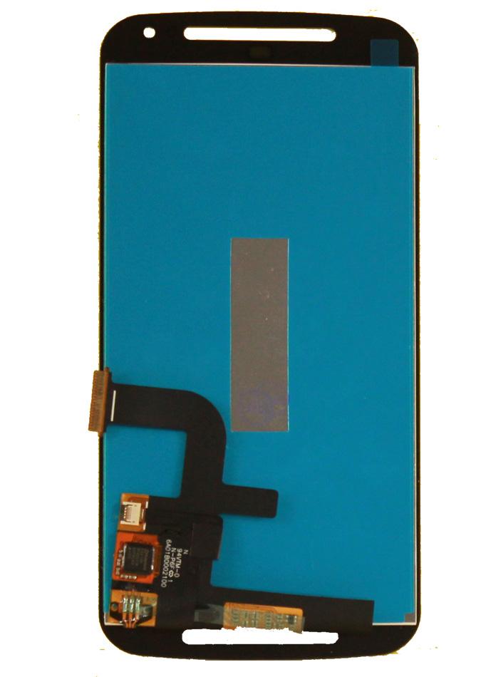 Motorola G2 (XT1068) Screen Assembly (Without The Frame) (Refurbished) (Black)