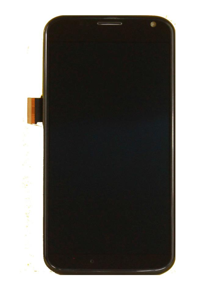 Motorola X (XT1060) Screen Assembly (With The Frame) (Refurbished) (Black)