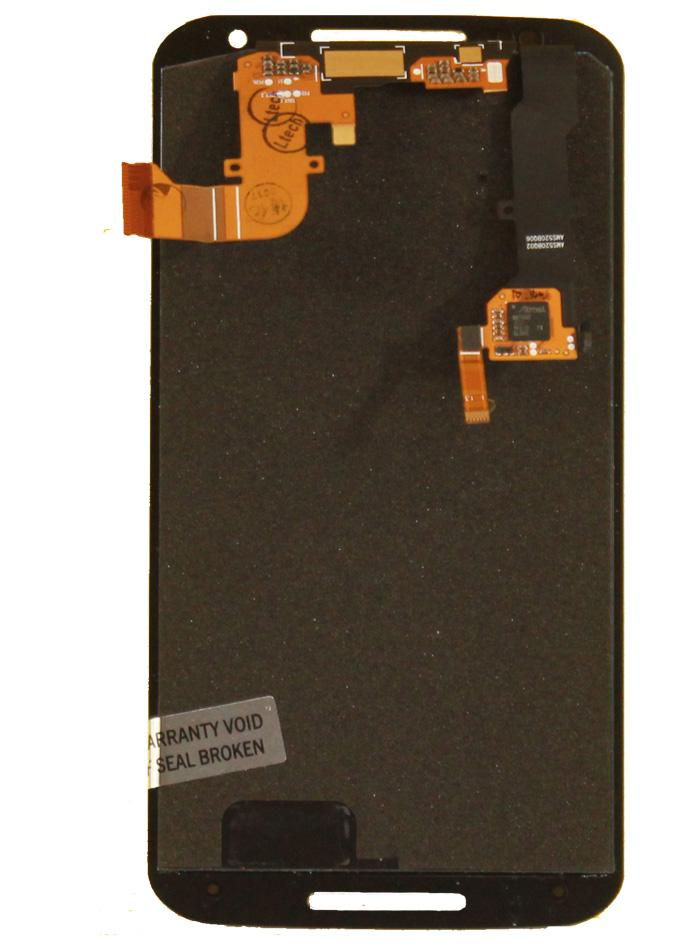Moto X 2nd Gen (XT1096) Screen Assembly (Without The Frame) (Refurbished) (Black)