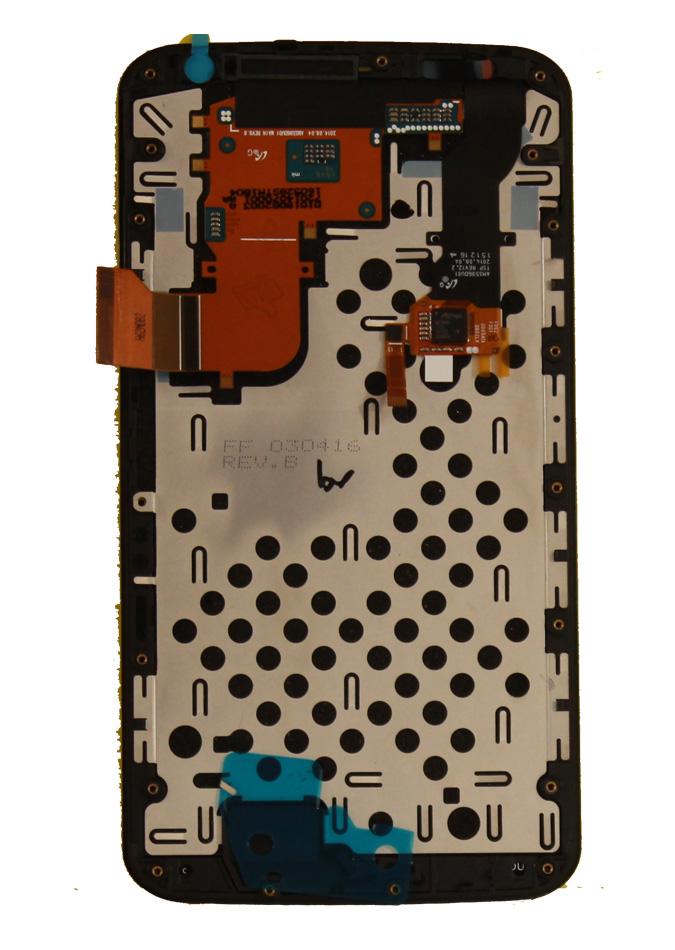 Motorola Nexus 6 (XT1100) Screen Assembly (With The Frame) (Refurbished) (Black)