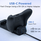 Dobe Controller Charging Dock for Xbox Elite 2 / Xbox Series S & X / Switch Pro / PlayStation 5 (Only Ground Shipping)
