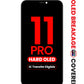 OLED Assembly for iPhone 11 Pro (Aftermarket QV8 / Hard) (IC Transfer Eligible) (Exclusive OLED Breakage Warranty)