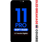OLED Assembly for iPhone 11 Pro (Aftermarket QV8 / Soft) (IC Transfer Eligible) (Exclusive OLED Breakage Warranty)