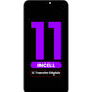 LCD Assembly with Steel Plate for iPhone 11 (Aftermarket Incell / QV7) (IC Transfer Eligible)