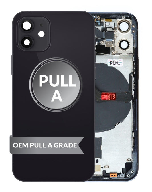 iPhone 12 Mini Housing (Pull) (Black)