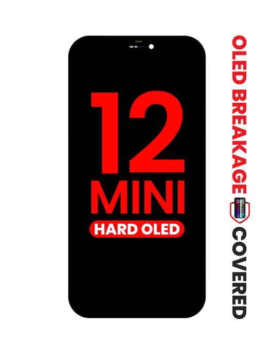 OLED Assembly for iPhone 12 Mini (Aftermarket QV8 / Hard) (IC Transfer Eligible)