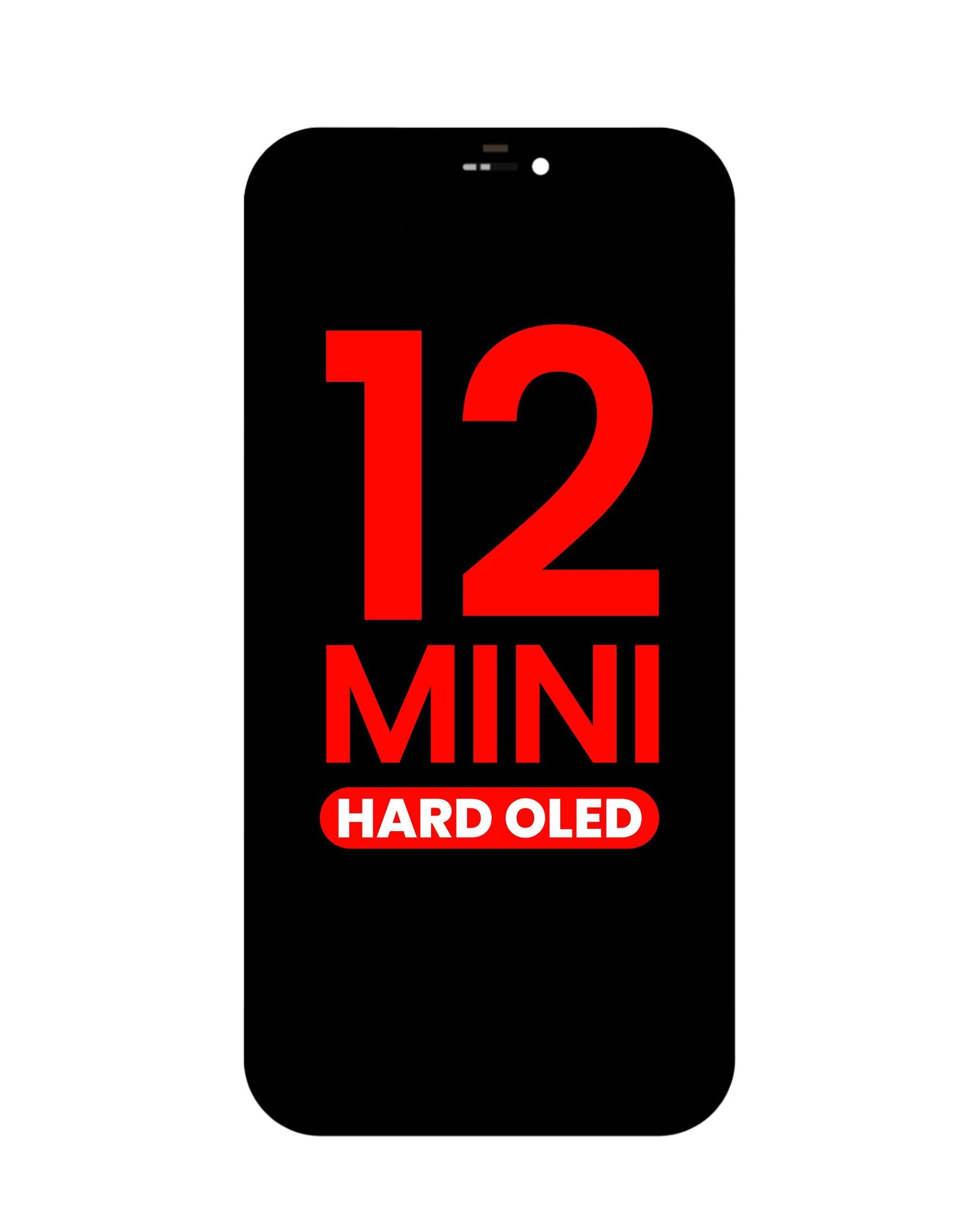 OLED Assembly for iPhone 12 Mini (Aftermarket QV8 / Hard) (IC Transfer Eligible)
