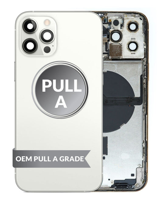 iPhone 12 Pro Max Housing (Pull Grade A) (Silver)