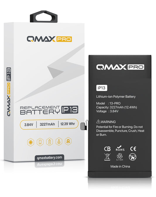 QMAX Pro iPhone 13 Replacement Battery (3227 mAh)