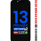 OLED Assembly for iPhone 13 Pro Max (Aftermarket QV8 / Soft / 120HZ) (IC Transfer Eligible) (Exclusive OLED Breakage Warranty)