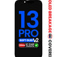 OLED Assembly for iPhone 13 Pro (Aftermarket QV8 / Soft / 120HZ) (IC Transfer Eligible) (Exclusive OLED Breakage Warranty)