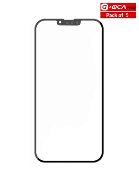 Front Glass w/ OCA (Pack of 5) for iPhone 13 Pro Max (G+ Oca Pro)