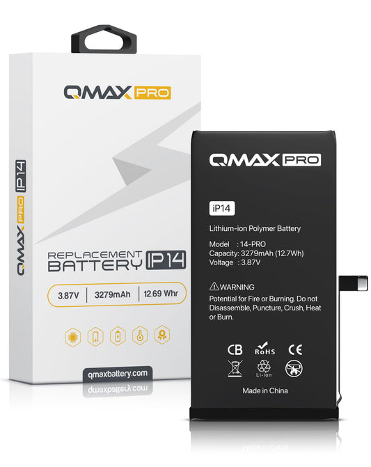 QMAX Pro iPhone 14 Replacement Battery (3279 mAh)