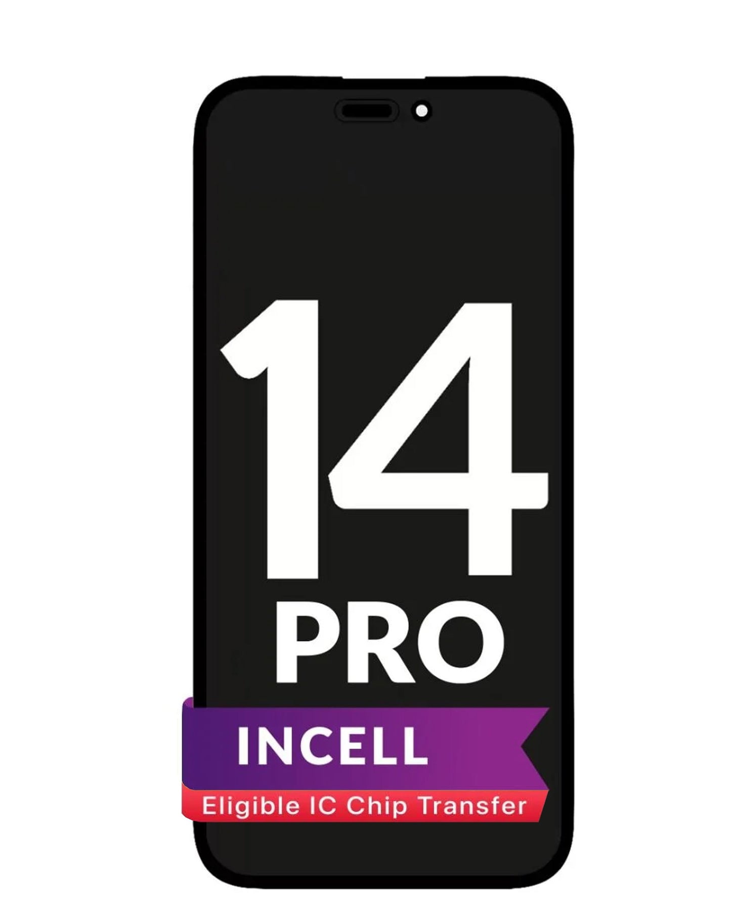 LCD Assembly for iPhone 14 Pro (Aftermarket Incell / QV7 / 90HZ) (IC Transfer Eligible)