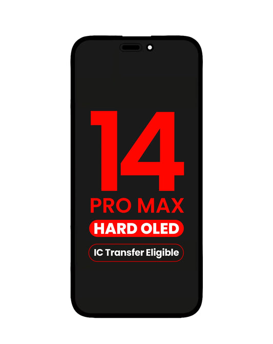 OLED Assembly for iPhone 14 Pro Max (Aftermarket QV8 / Hard) (IC Transfer Eligible)