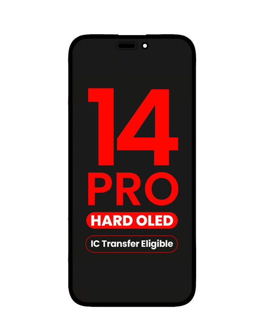 OLED Assembly for iPhone 14 Pro (Aftermarket QV8 / Hard) (IC Transfer Eligible)