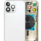 Housing Frame with Small Components Pre-Installed for iPhone 14 Pro Max (NO LOGO) (US SILVER)