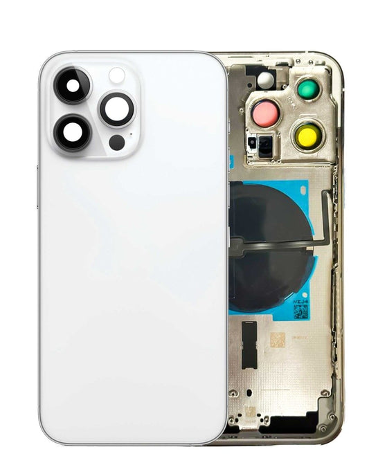 Housing Frame with Small Components Pre-Installed for iPhone 14 Pro Max (NO LOGO) (US SILVER)