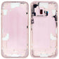 Middle Frame with Small Parts for iPhone 15 (PINK) (International Version)