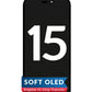 OLED Assembly for iPhone 15 (Aftermarket QV8 / Soft) (IC Transfer Eligible)