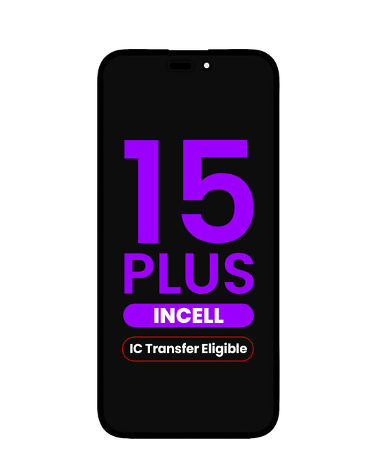 LCD Assembly for iPhone 15 Plus (Aftermarket Incell / QV7) (IC Transfer Eligible)