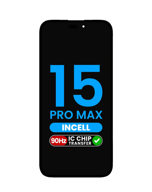 LCD Assembly for iPhone 15 Pro Max (Aftermarket Incell / QV6 / 90HZ) (IC Transfer Eligible)