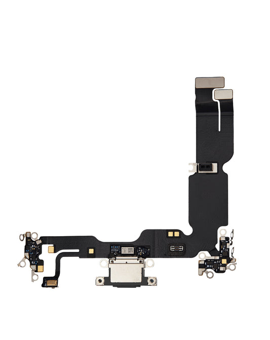 Charging Port Flex Cable for iPhone 15 Plus (BLACK) (Aftermarket)