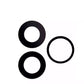 Back Camera Lens for iPhone 15 Pro Max (3 Piece Set) (Pack of 10) (Aftermarket)