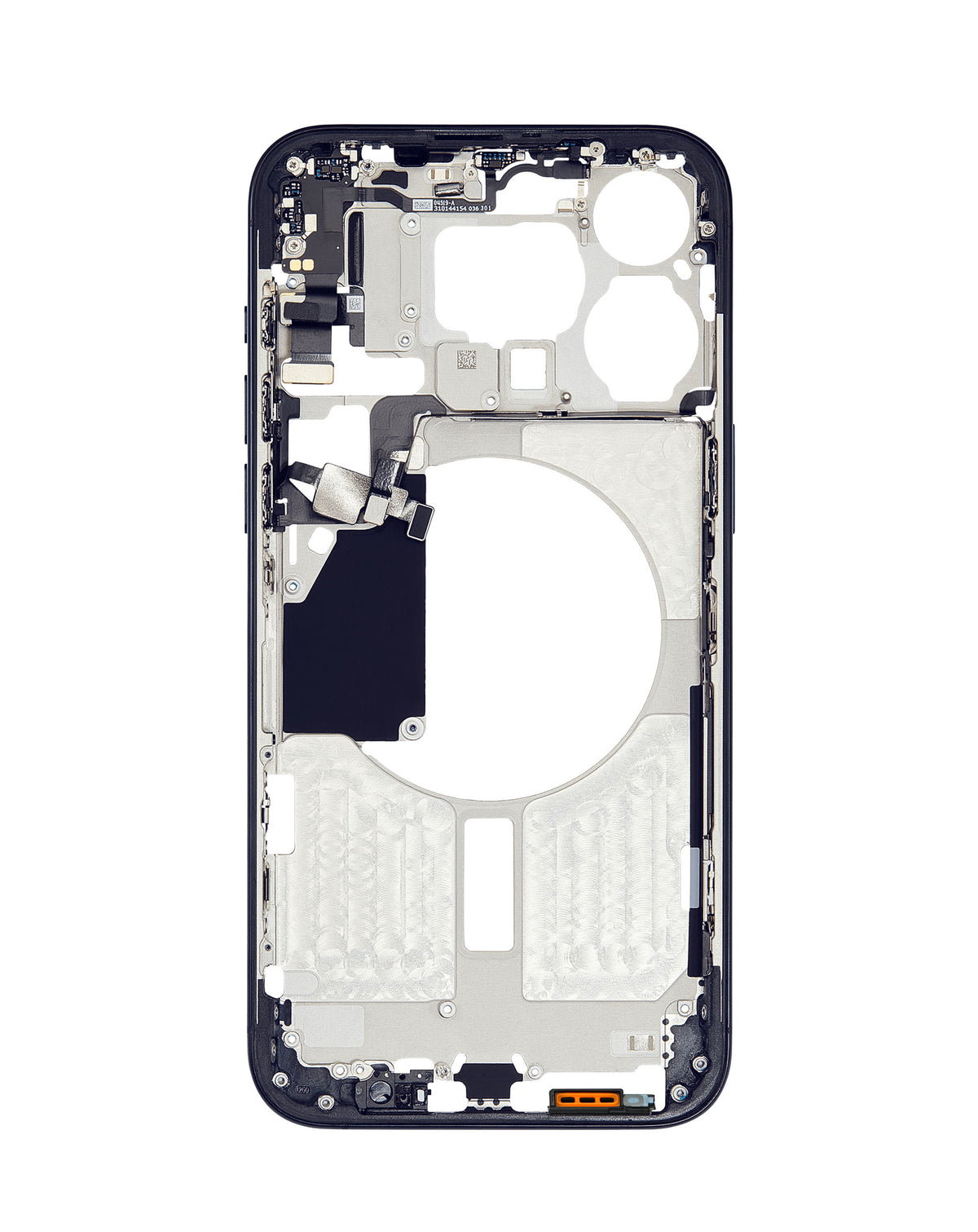 Middle Frame with Small Parts for iPhone 15 Pro Max (BLUE TITANIUM) (International Version)
