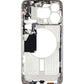 Middle Frame with Small Parts for iPhone 15 Pro Max (NATURAL TITANIUM) (International Version)