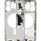 Middle Frame with Small Parts for iPhone 15 Pro Max (WHITE TITANIUM) (International Version)