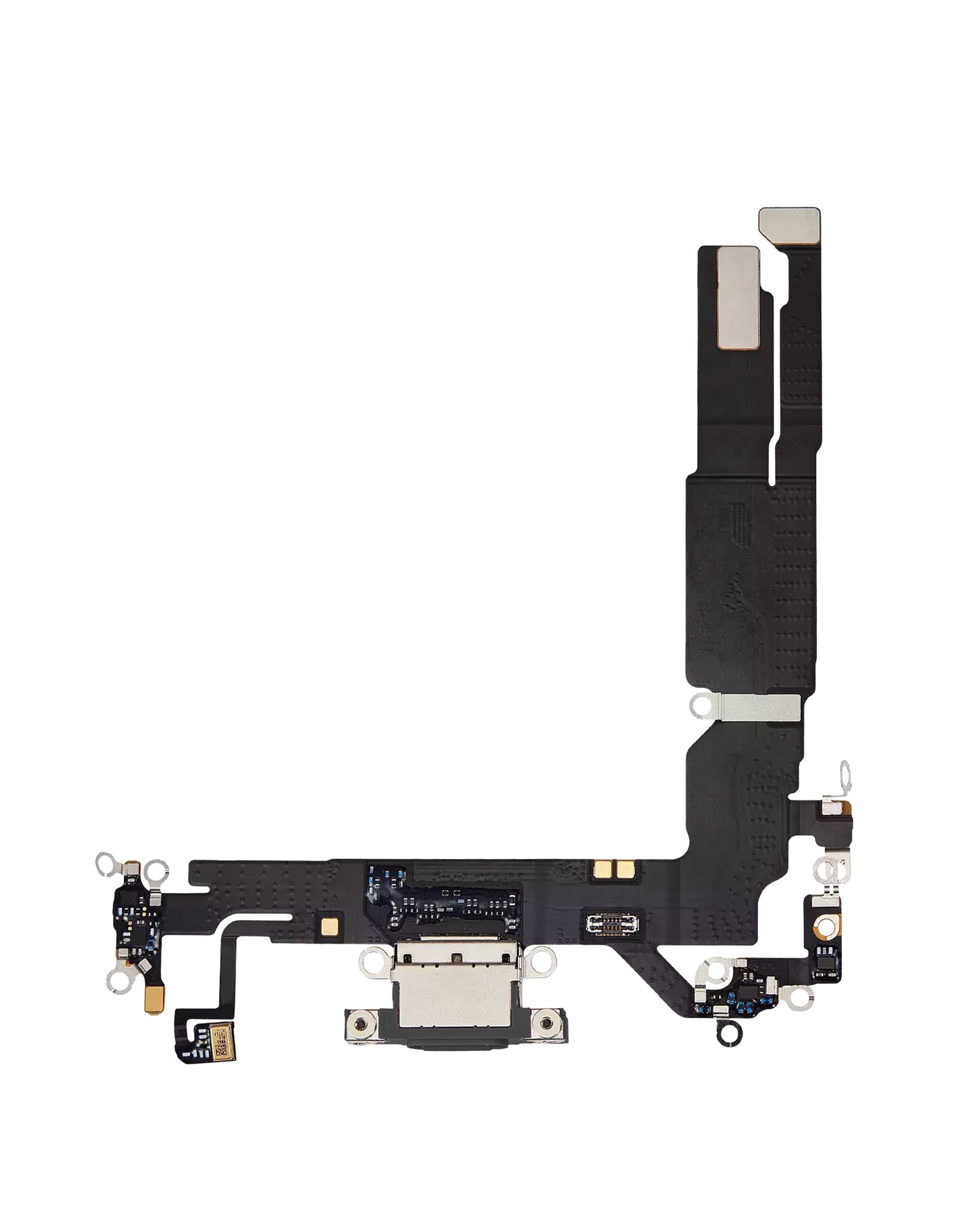 Charging Port Flex Cable for iPhone 16 (BLACK) (Premium)