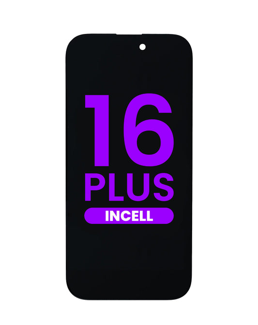LCD Assembly for iPhone 16 Plus (Aftermarket Incell / QV7) (IC Transfer Eligible)