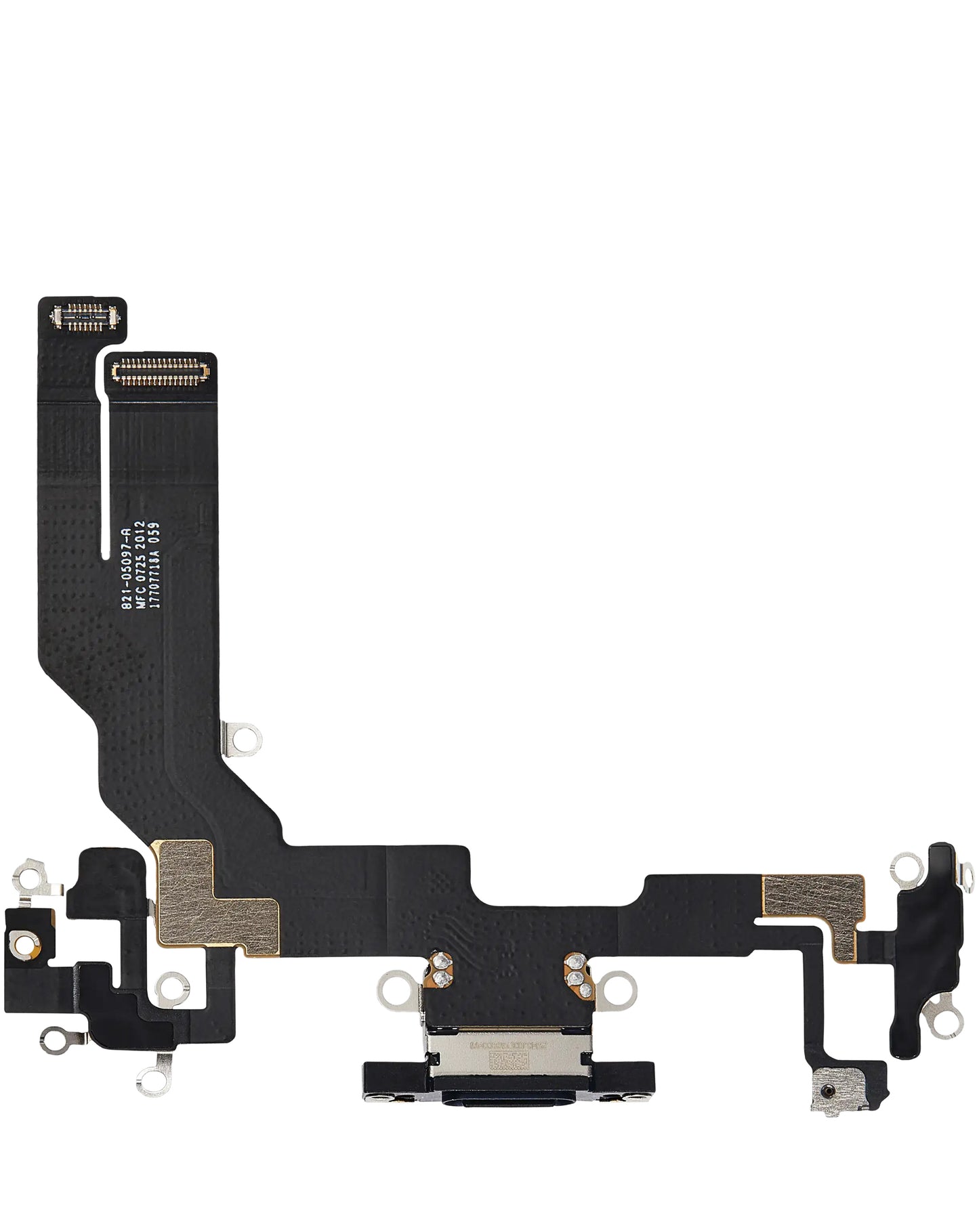 Charging Port Flex Cable for iPhone 16e (Premium) (BLACK)