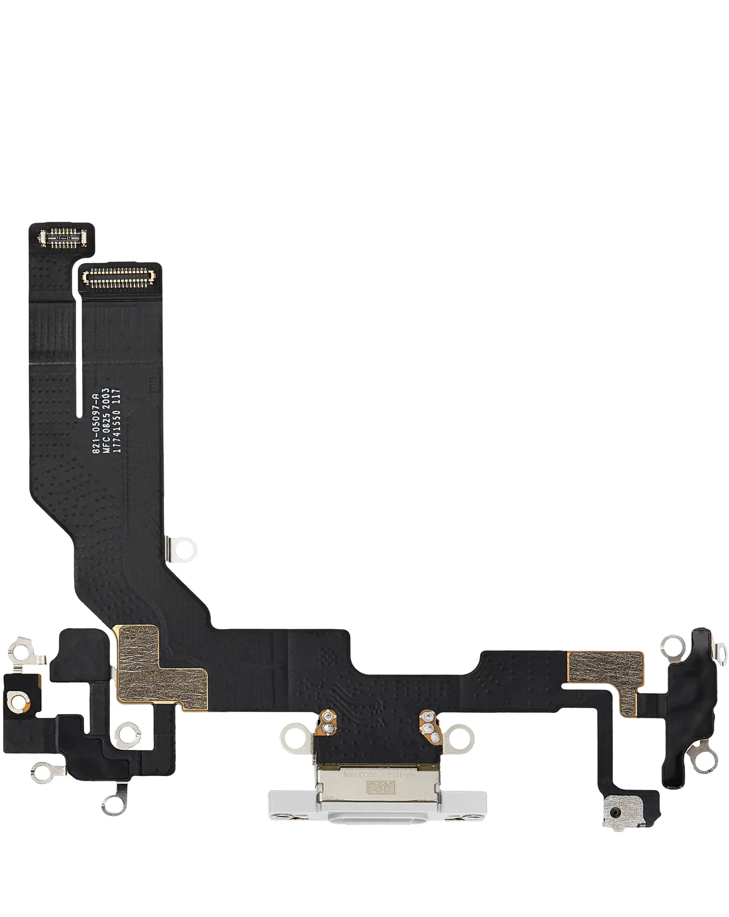Charging Port Flex Cable for iPhone 16e (Premium) (WHITE)