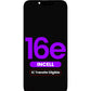 LCD Assembly for iPhone 16e (Aftermarket Incell / QV7) (IC Transfer Eligible)
