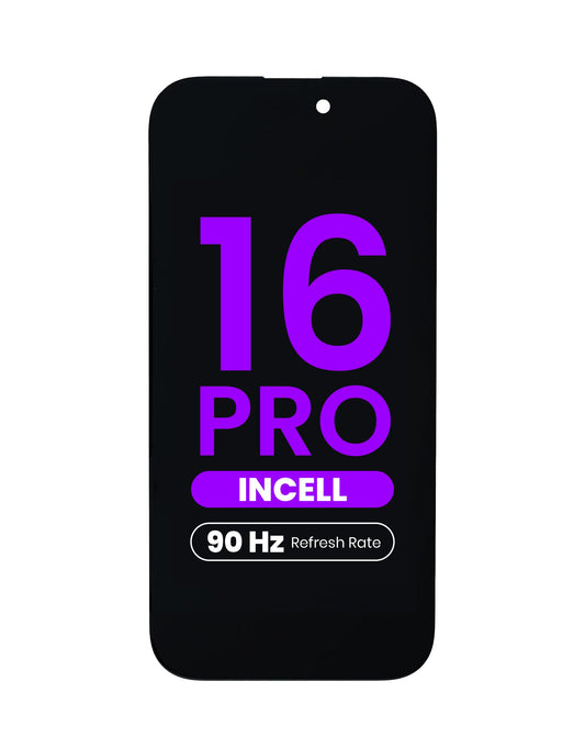 LCD Assembly for iPhone 16 Pro (Aftermarket Incell / QV7 / 90HZ / Full HD)