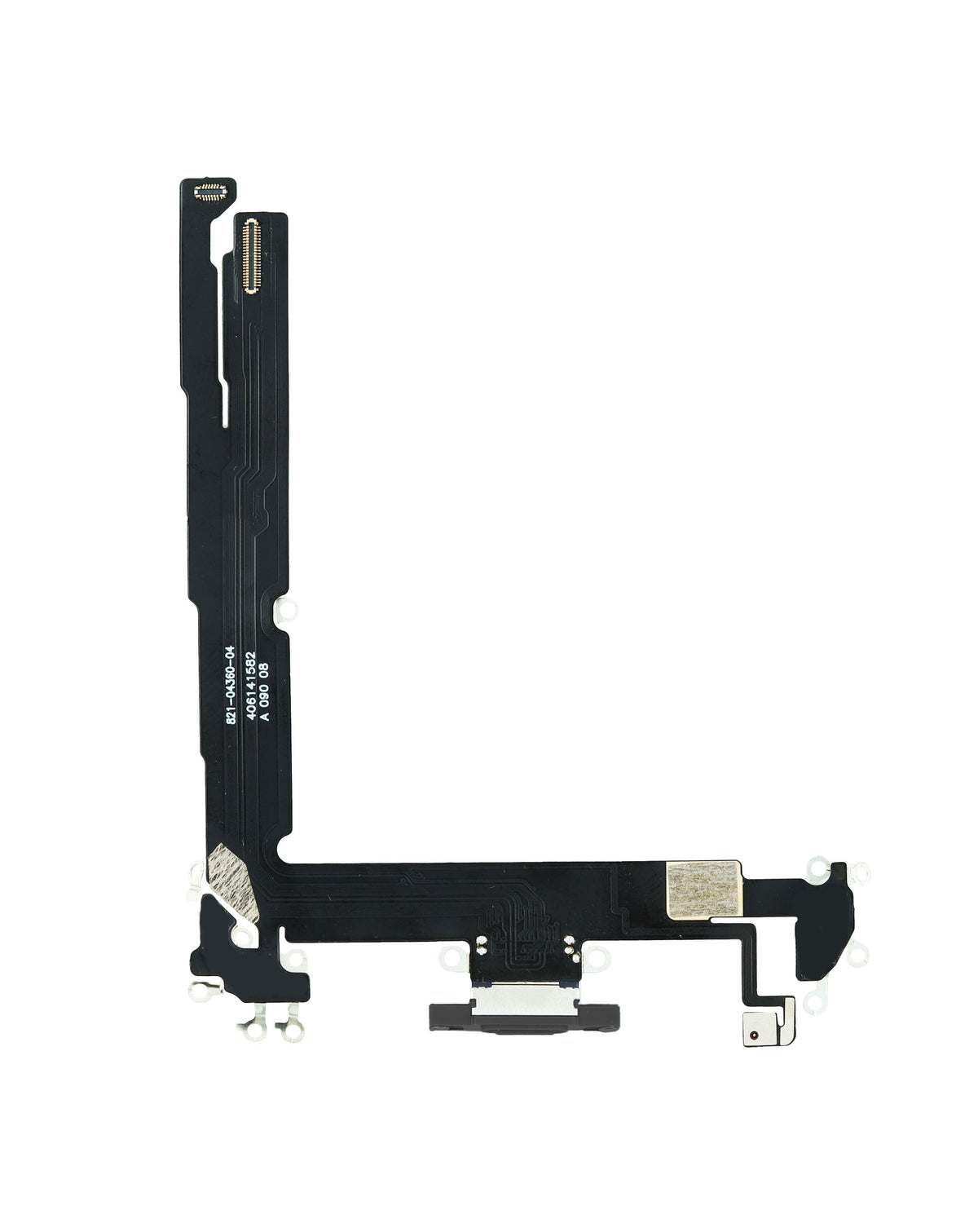 Charging Port Flex Cable for iPhone 16 Plus (Aftermarket) (BLACK)