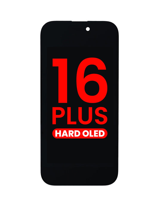 OLED Assembly for iPhone 16 Plus (Aftermarket QV8 / Hard)