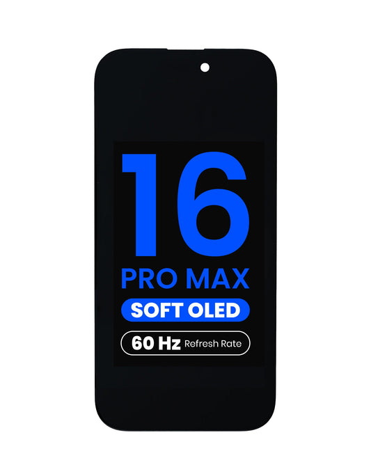 OLED Assembly for iPhone 16 Pro Max (Aftermarket Pro / Soft / 60HZ)`