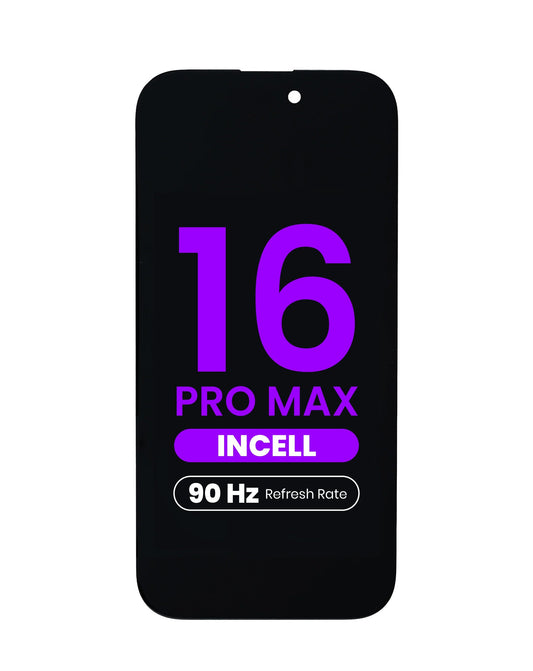 LCD Assembly for iPhone 16 Pro Max (Aftermarket Incell / QV7 / 90HZ)
