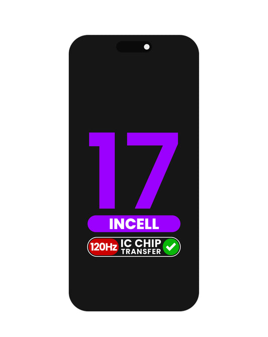 LCD Assembly for iPhone 17 (Aftermarket Incell / QV7 / 120HZ) (IC Transfer Eligible)