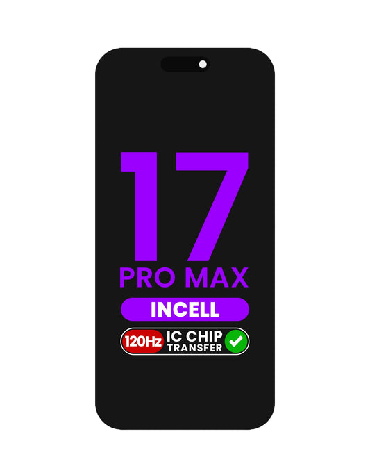 LCD Assembly for iPhone 17 Pro Max (Aftermarket Incell / QV7 / 120HZ) (IC Transfer Eligible)