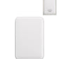 Leather Magnetic Card Wallet Holder - WHITE (Only Ground Shipping)