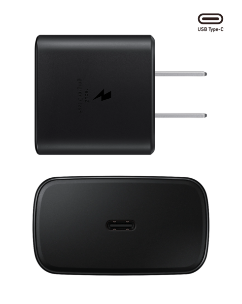 Super Fast USB Type C Wall Adapter (45W) (BLACK)