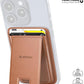 ESOULK Foldable Stand Wallet Case for iPhone 16, 15, 14, 13, 12 Series (Brown)