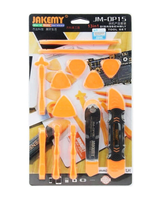 Tool - JAKEMY JM-OP15 Anti-static Fiber Plastic Pry Tools (13 in 1)