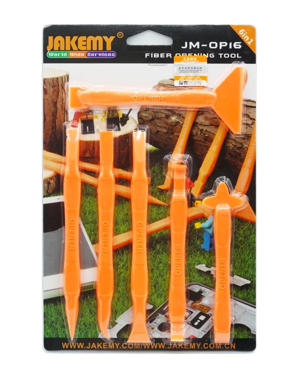 JAKEMY JM-OP16 Anti-static Fiber Plastic Pry Tools (6pcs) (Only Ground Shipping)