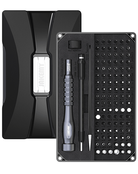 JAKEMY JM-8177 (106In1) Professional And Precision Aluminium Alloy Handle Screwdriver Set